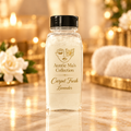 Lavender Carpet Fresh with a cream-and-gold Auntie Ma's Collection label in a warm golden setting